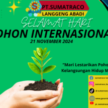 PT Sumatraco Langgeng Abadi Hijaukan Bumi dalam Peringatan Hari Pohon Internasional
