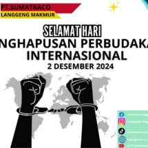 PT Sumatraco Langgeng Makmur Peringati Hari Penghapusan Perbudakan Internasional: “Garam untuk Dunia, Keadilan untuk Semua”