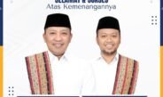 Mohammad Ishak dari PT Leora Salt Solution Ucapkan Selamat kepada H. Slamet Junaidi dan Ra Mahfud