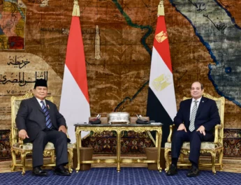 Prabowo dan Presiden Mesir Serukan Gencatan Senjata Demi Perdamaian Palestina