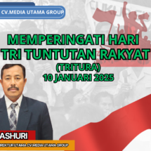 CV. Media Utama Group Ajak Semua Pihak Merayakan Hari Tritura 10 Januari