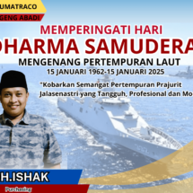 Selamat Hari Dharma Samudera, PT. Sumatraco Langgeng Abadi Komitmen Jaga Sumber Daya Laut