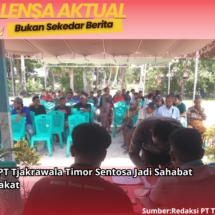 Hebat! PT Tjakrawala Timor Sentosa Jadi Sahabat Masyarakat