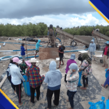 Semangat Jemaat Gereja Getsemani Kupang Babau NTT Gelar Penggalangan Dana Paskah di PT Tjakrawala Timor Sentosa
