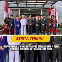 Sumpah Pemuda, Wakil Ketua DPRD Jatim Ungkap 4 Aspek Strategis Dongkrak Daya Saing Anak Muda