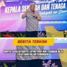 Bimtek Sekolah Rakyat Jatim, Prof Nuh Tekankan Nilai Kesetiaan dalam Pendidikan