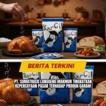PT. Sumatraco Langgeng Makmur Tingkatkan Kepercayaan Pasar terhadap Produk Garam