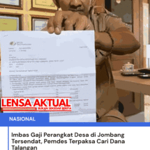 Imbas Gaji Perangkat Desa di Jombang Tersendat, Pemdes Terpaksa Cari Dana Talangan