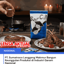 PT. Sumatraco Langgeng Makmur Bangun Keunggulan Produksi di Industri Garam Nasional