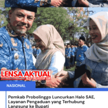 Pemkab Probolinggo Luncurkan Halo SAE, Layanan Pengaduan yang Terhubung Langsung ke Bupati