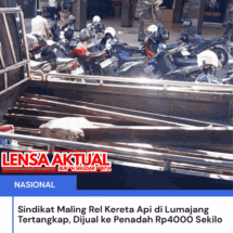 Sindikat Maling Rel Kereta Api di Lumajang Tertangkap, Dijual ke Penadah Rp4000 Sekilo