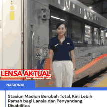 Stasiun Madiun Berubah Total, Kini Lebih Ramah bagi Lansia dan Penyandang Disabilitas