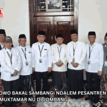 Presiden Prabowo Bakal Sambangi Ndalem Pesantren Tambakberas Sebelum Buka Muktamar NU di Jombang